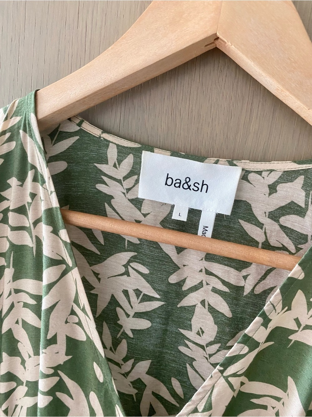 BA&SH tabby wrap dress - Picture 6 of 8